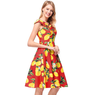 Women Sexy Bandage 2018 Vintage V-neck Empire Lemon Prnt Floral Dresses Summer Spring A-line Sleeveless Vestido Bandage
Women Sexy Bandage 2018 Vintage V-neck Empire Lemon Prnt Floral Dresses Summer Spring A-line Sleeveless Vestido Bandage