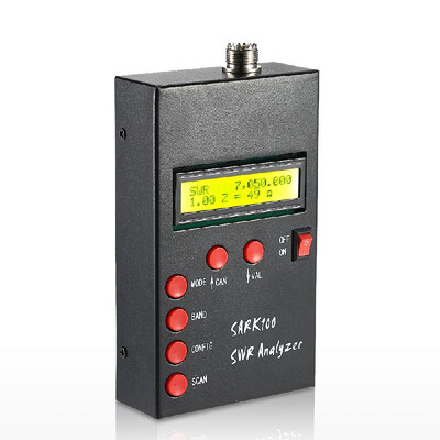 Wireless Bug Finder SARK100 1-60MHz HF ANT SWR Antenna Analyzer Meter Standing Wave Tester for Ham Radio Hobbyists Impedance Capac
Wireless Bug Finder SARK100 1-60MHz HF ANT SWR Antenna Analyzer Meter Standing Wave Tester for Ham Radio Hobbyists Impedance Capac