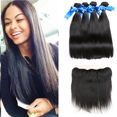 WYF Indian Virgin Hair Straight Hair with Frontal 100 Unprocessed Human Hair 4 Bundles
WYF Indian Virgin Hair Straight Hair with Frontal 100 Unprocessed Human Hair 4 Bundles