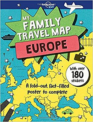 Family Travel Map - Europe My 1
