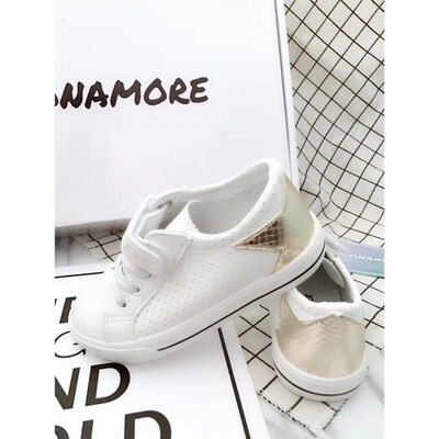 CONAMORE Star Girls Shoes Fashion Sneakers Brand White Shoes Soft Microfiber Leather Breathable Childrens Casual Shoes
CONAMORE Star Girls Shoes Fashion Sneakers Brand White Shoes Soft Microfiber Leather Breathable Childrens Casual Shoes