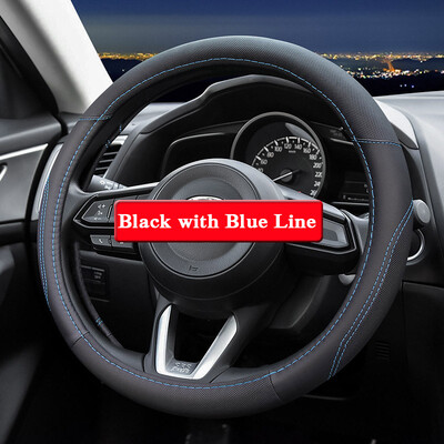 For Mazda 2th CX-5 2017-2018 Car Steering Wheel Covers Leather braid on the steering-wheel Interior accessories
For Mazda 2th CX-5 2017-2018 Car Steering Wheel Covers Leather braid on the steering-wheel Interior accessories