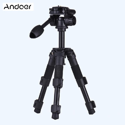 Andoer Q166S Portable Mini Aluminum Alloy 3 Section Photography Tabletop Tripod with 3 Way Pan Tilt Head Max Height 51cm for DSLR
Andoer Q166S Portable Mini Aluminum Alloy 3 Section Photography Tabletop Tripod with 3 Way Pan Tilt Head Max Height 51cm for DSLR