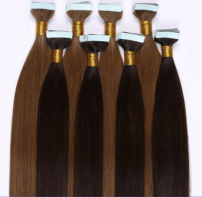 16" - 26" Full Head 20pcs 100 Remy PU Tape in Human Hair Extensions 50G Black Color Dark Brown Color
16" - 26" Full Head 20pcs 100 Remy PU Tape in Human Hair Extensions 50G Black Color Dark Brown Color
