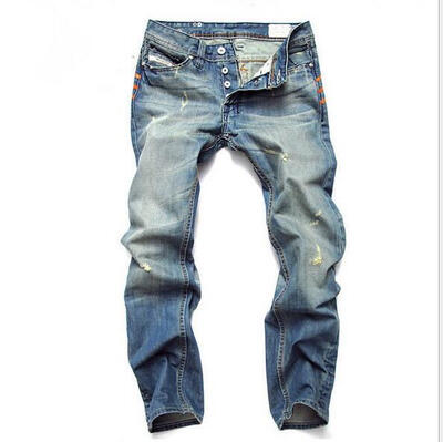 Beckham jeans male fashion casual slim straight pants denim trousers Nostalgic retro beggar hole cotton DI brand men's jeans
Beckham jeans male fashion casual slim straight pants denim trousers Nostalgic retro beggar hole cotton DI brand men's jeans