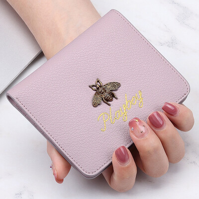 Playboy PLAYBOY Womens Wallet Womens Short Leather Small Wallet Thin Simple Fashion Wallet Female PAD0451-8I Pink
Playboy PLAYBOY Womens Wallet Womens Short Leather Small Wallet Thin Simple Fashion Wallet Female PAD0451-8I Pink