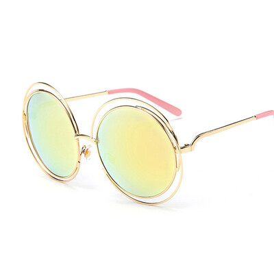 FEIDU Fashion Circle Round Sunglasses Women Brand Designer Retro Oversized Round Frame Sun Glasses Women Oculos De Sol Feminino
FEIDU Fashion Circle Round Sunglasses Women Brand Designer Retro Oversized Round Frame Sun Glasses Women Oculos De Sol Feminino
