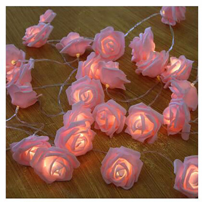 Rose Little lights Flash string lights Bedroom Decoration Flower Battery Lights Party Wedding room Romance Light string
Rose Little lights Flash string lights Bedroom Decoration Flower Battery Lights Party Wedding room Romance Light string