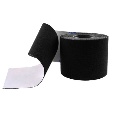 LAC professional muscle internal effect patch sports tape elastic sports bandage muscle paste stickers tape black 5CM wide 5M long
LAC professional muscle internal effect patch sports tape elastic sports bandage muscle paste stickers tape black 5CM wide 5M long