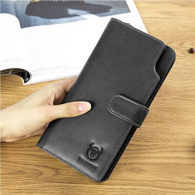 BULLCAPTAIN Men Long Design Quality Fashion Casual Card holder Leather Wallet Mens Purse Zipper Multi-function coin purse Money
BULLCAPTAIN Men Long Design Quality Fashion Casual Card holder Leather Wallet Mens Purse Zipper Multi-function coin purse Money