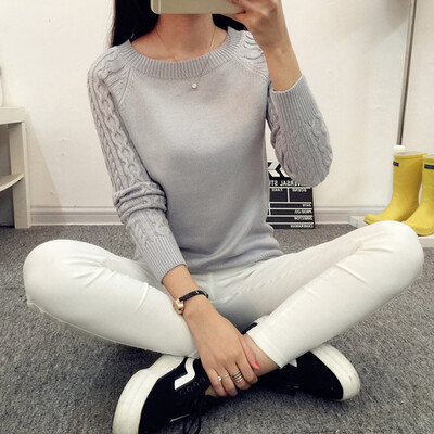 Long Yue Womens Long Sleeve Sweater Womens 2048 Autumn New Pullover Sweater Shirt Korean Slim Shirt LWYC187309 Black
Long Yue Womens Long Sleeve Sweater Womens 2048 Autumn New Pullover Sweater Shirt Korean Slim Shirt LWYC187309 Black