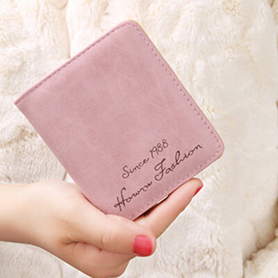 Candy Color Buckle Student Scrub Multi-Card Paragraph Wallet Bag Simple Women Short Wallet
Candy Color Buckle Student Scrub Multi-Card Paragraph Wallet Bag Simple Women Short Wallet