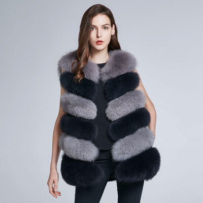Womens Winter natural Fox Fur jackets female fur coat Real fur vest Warm Discount 2018 New warm H6X-65C
Womens Winter natural Fox Fur jackets female fur coat Real fur vest Warm Discount 2018 New warm H6X-65C