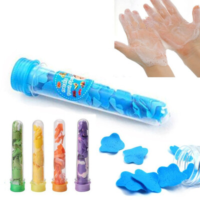 5pcs tube mounted rose flower foaming paper soap travel portable washing hand bath soap flakes bathroom Accessories
5pcs tube mounted rose flower foaming paper soap travel portable washing hand bath soap flakes bathroom Accessories