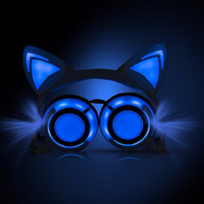 Cat Ear headphones LED Ear headphone cat earphone Flashing Glowing Headset Gaming Earphones for Adult&Children
Cat Ear headphones LED Ear headphone cat earphone Flashing Glowing Headset Gaming Earphones for Adult&Children