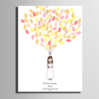 Fingerprint Tree Signature Canvas Painting Balloon Wedding Gift Party Gift DIY decoration Party Gift Includes 6Ink Colors
Fingerprint Tree Signature Canvas Painting Balloon Wedding Gift Party Gift DIY decoration Party Gift Includes 6Ink Colors