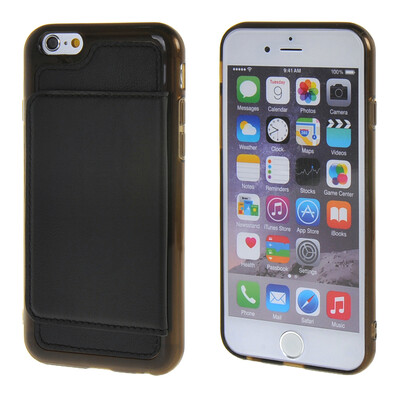MOONCASE iPhone 6 (4.7") Leather Skin Card Case + Silicone Gel TPU Slim Durable Case Cover for Apple iPhone 6 (4.7") Black
MOONCASE iPhone 6 (4.7") Leather Skin Card Case + Silicone Gel TPU Slim Durable Case Cover for Apple iPhone 6 (4.7") Black