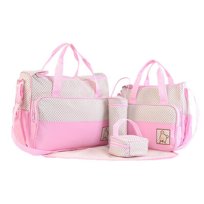Mummy Multifunction Stroller Bag 5pcsset 413318cm Nursing Bottle Handbag Baby Diaper Bag Bebek Bakim Cantasi Nappy Tote
Mummy Multifunction Stroller Bag 5pcsset 413318cm Nursing Bottle Handbag Baby Diaper Bag Bebek Bakim Cantasi Nappy Tote
