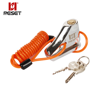 Rui Saite RESET RST-159 Motorcycle Battery Electric Vehicle Anti-theft Disc Brake Lock Riding Equipment Reminder Rope Silver
Rui Saite RESET RST-159 Motorcycle Battery Electric Vehicle Anti-theft Disc Brake Lock Riding Equipment Reminder Rope Silver