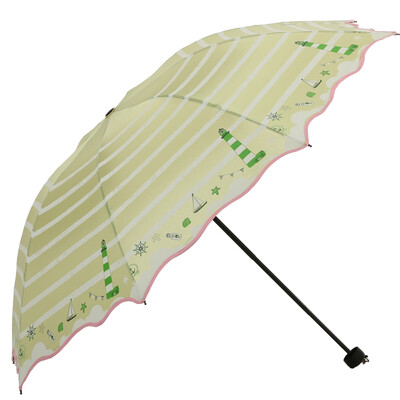 Paradise umbrella silver glue three fold sun umbrella effective shade sunny umbrella gold powder Liang plastic 30076 light green
Paradise umbrella silver glue three fold sun umbrella effective shade sunny umbrella gold powder Liang plastic 30076 light green