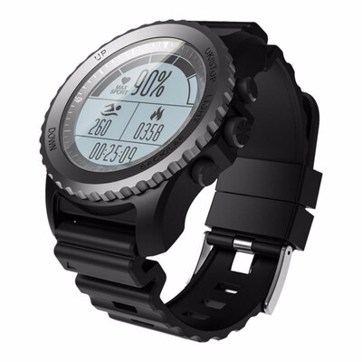 S968 GPS Sports Smart Watch IP68 Waterproof Sleep Heart Rate Monitor Sedentary Reminder Barometer Thermometer Altimeter
S968 GPS Sports Smart Watch IP68 Waterproof Sleep Heart Rate Monitor Sedentary Reminder Barometer Thermometer Altimeter