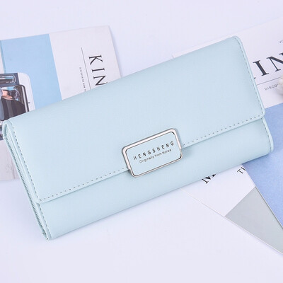 Ladies long simple multi function wallet multifunctional handbag buckle wallet candy purse wallet
Ladies long simple multi function wallet multifunctional handbag buckle wallet candy purse wallet