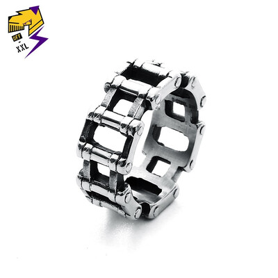 Rock Roll Motorcycle Chain Rings Men Stainless Steel Vintage Silver One Lord Women Punk Big Tools Ring Fashion Jewelry
Rock Roll Motorcycle Chain Rings Men Stainless Steel Vintage Silver One Lord Women Punk Big Tools Ring Fashion Jewelry