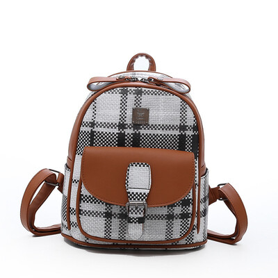 2018 Ladies Pu Leather Casual Shoulder Bag Trend Plaid Fashion Travel Small Backpack Korean Womens Bag Mochila
2018 Ladies Pu Leather Casual Shoulder Bag Trend Plaid Fashion Travel Small Backpack Korean Womens Bag Mochila