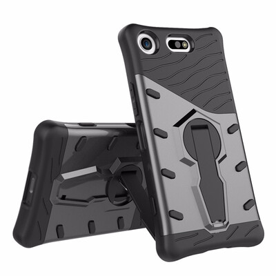 Goowiiz Phone Case For Sony Xperia XZ1XZ1 CompactXZ1 Mini Luxury Armor TPUPC Silicone Hard Bracket
Goowiiz Phone Case For Sony Xperia XZ1XZ1 CompactXZ1 Mini Luxury Armor TPUPC Silicone Hard Bracket