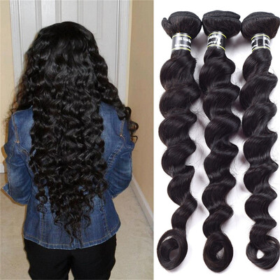 Amazing Star Brazilian Virgin Hair Loose Wave 3 Bundles Loose Wave Hair Bundles Good Quality Human Hair Extensions Soft&Full
Amazing Star Brazilian Virgin Hair Loose Wave 3 Bundles Loose Wave Hair Bundles Good Quality Human Hair Extensions Soft&Full