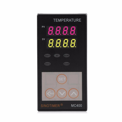 SINOTIMER MC400 - FK07 - MAN Intelligent Temperature Controller Thermostat with Heating Cooling Alarming Function
SINOTIMER MC400 - FK07 - MAN Intelligent Temperature Controller Thermostat with Heating Cooling Alarming Function