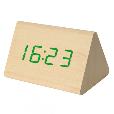 Compas Compas Alarm Clock Creative Alarm Control Electronic Clock LED Night Light Silence Temperature Wood Clock HX-0813 Bamboo Wood Red Word
Compas Compas Alarm Clock Creative Alarm Control Electronic Clock LED Night Light Silence Temperature Wood Clock HX-0813 Bamboo Wood Red Word