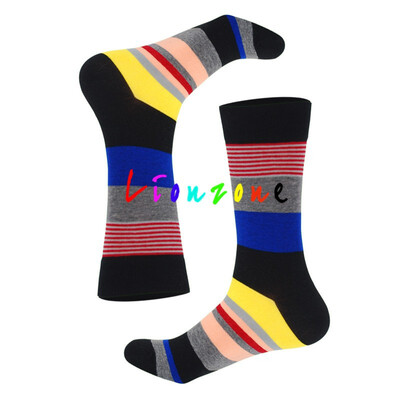 LIONZONE 2018 Hot Happy Socks Men Women Unisex With Stripes Design Cotton Travertine Casual Crew Socks Funny Gift 
LIONZONE 2018 Hot Happy Socks Men Women Unisex With Stripes Design Cotton Travertine Casual Crew Socks Funny Gift