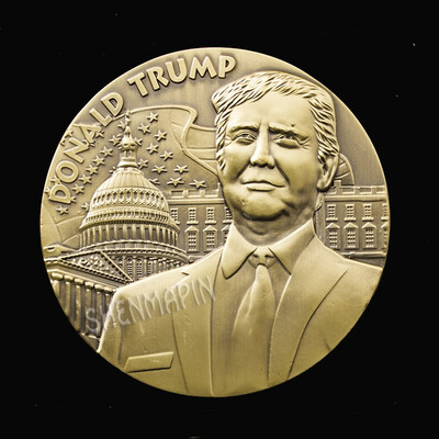 coppersilver plated Metal Engraved Trump Coins Medal For Souvenir Challenge Coin Big Medal For Gifts 
coppersilver plated Metal Engraved Trump Coins Medal For Souvenir Challenge Coin Big Medal For Gifts