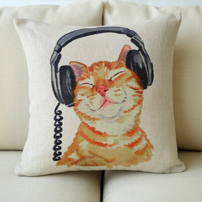 Cntomlv Cute Lovely Cat Decorative Cushion Cover Cotton Linen Square Throw Pillow Cover Pillow Case Home Office Car Sofa Decor
Cntomlv Cute Lovely Cat Decorative Cushion Cover Cotton Linen Square Throw Pillow Cover Pillow Case Home Office Car Sofa Decor