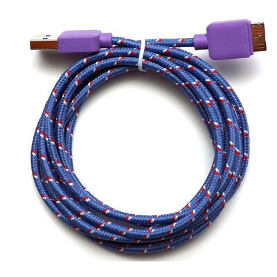 3Ft 6Ft 10Ft Colorful Braided Micro USB 3.0 Data Sync Charger Cable For Samsung Galaxy S5 Note 3
3Ft 6Ft 10Ft Colorful Braided Micro USB 3.0 Data Sync Charger Cable For Samsung Galaxy S5 Note 3