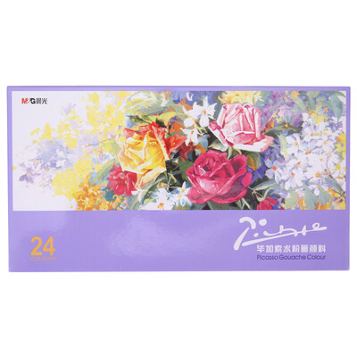 Morning light & G LPL97608 Picasso art special water painting painting paint 24 color box 12ml
Morning light & G LPL97608 Picasso art special water painting painting paint 24 color box 12ml