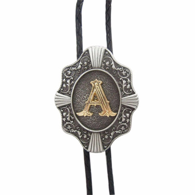 Men Bolo Tie Original Initial Letter Western Cowboy Cowgirl Wedding Bolo Tie Leather Necklace
Men Bolo Tie Original Initial Letter Western Cowboy Cowgirl Wedding Bolo Tie Leather Necklace
