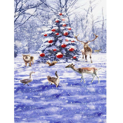 Snow Xmas Tree Deers Photo Backdrop 57FT Vinyl Fabric Cloth Digital Printing Photo Background st-577
Snow Xmas Tree Deers Photo Backdrop 57FT Vinyl Fabric Cloth Digital Printing Photo Background st-577