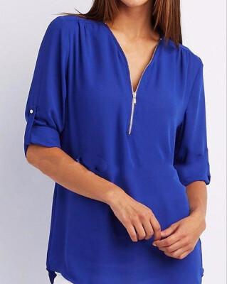Plus Size XS-5XL Women Sexy Deep V Neck Chiffon Zipper Shirt Ladies Fashion Casual Long Sleeves Tops Loose Long Shirt Blouse
Plus Size XS-5XL Women Sexy Deep V Neck Chiffon Zipper Shirt Ladies Fashion Casual Long Sleeves Tops Loose Long Shirt Blouse