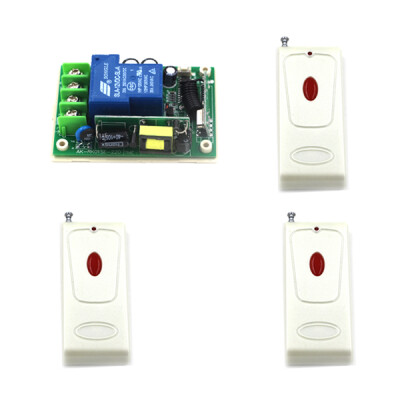 MITI Wireless remote switch AC 85V~250V, light control 1CH RF Switch System,315/433 MHZ 3 Transmitter And 1 Receiver
MITI Wireless remote switch AC 85V~250V, light control 1CH RF Switch System,315/433 MHZ 3 Transmitter And 1 Receiver