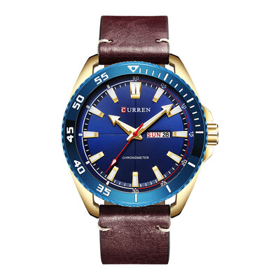 2017 new CURREN 8272 Top Brand Luxury watch men date display Fashion Leather Quartz Wrist Watches relogio masculino
2017 new CURREN 8272 Top Brand Luxury watch men date display Fashion Leather Quartz Wrist Watches relogio masculino