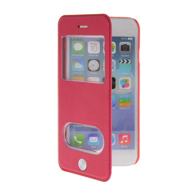 MOONCASE View Window Leather Side Flip Pouch Stand Shell Back ЧЕХОЛ ДЛЯ Apple iPhone 6 ( 4.7 inch ) Hot pink
MOONCASE View Window Leather Side Flip Pouch Stand Shell Back ЧЕХОЛ ДЛЯ Apple iPhone 6 ( 4.7 inch ) Hot pink