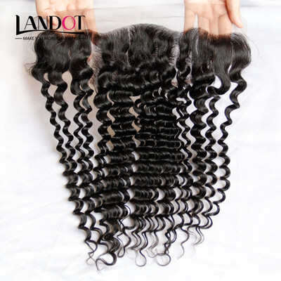 Malaysian Curly Lace Frontal Closure Ear to Ear Size 13x4 inch Malaysian Virgin Human Hair Lace Closures Deep Curly Natural Color
Malaysian Curly Lace Frontal Closure Ear to Ear Size 13x4 inch Malaysian Virgin Human Hair Lace Closures Deep Curly Natural Color