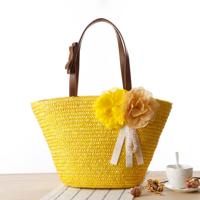 2016 Summer Flowers braided bag women woven bag solid handbag high quality beach bag with zipper shoulder messenger bag
2016 Summer Flowers braided bag women woven bag solid handbag high quality beach bag with zipper shoulder messenger bag