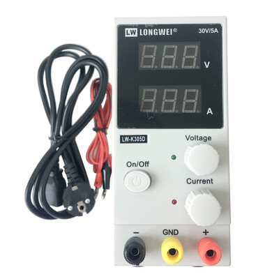 Mini DC Power Supply Voltage Regulators LW-K305D 30V 5A Switching Laboratory 220V Digital Display Adjustable Power Supply
Mini DC Power Supply Voltage Regulators LW-K305D 30V 5A Switching Laboratory 220V Digital Display Adjustable Power Supply