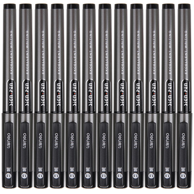 Deli S73 can be changed core office pen pen painted carbon pen signature pen writing smooth 10mm 12 box black
Deli S73 can be changed core office pen pen painted carbon pen signature pen writing smooth 10mm 12 box black