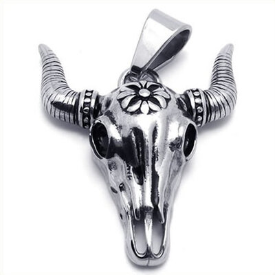 Hpolw Latest Designed Mens Stainless Steel Black&Silver Tauren Chieftain Necklace Pendant18-26 inch Chain
Hpolw Latest Designed Mens Stainless Steel Black&Silver Tauren Chieftain Necklace Pendant18-26 inch Chain