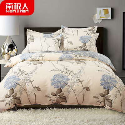 Anjiji NanJiren kit cotton cotton double four-piece set 1518 m bed quilt cover 200230cm water
Anjiji NanJiren kit cotton cotton double four-piece set 1518 m bed quilt cover 200230cm water