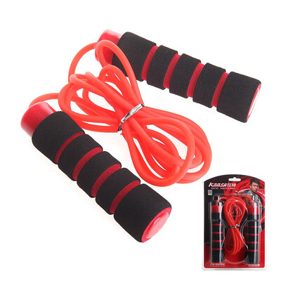 Madness to increase the weight of jump rope slimming professional bearings adjustable weight PU rope KS0740 red
Madness to increase the weight of jump rope slimming professional bearings adjustable weight PU rope KS0740 red